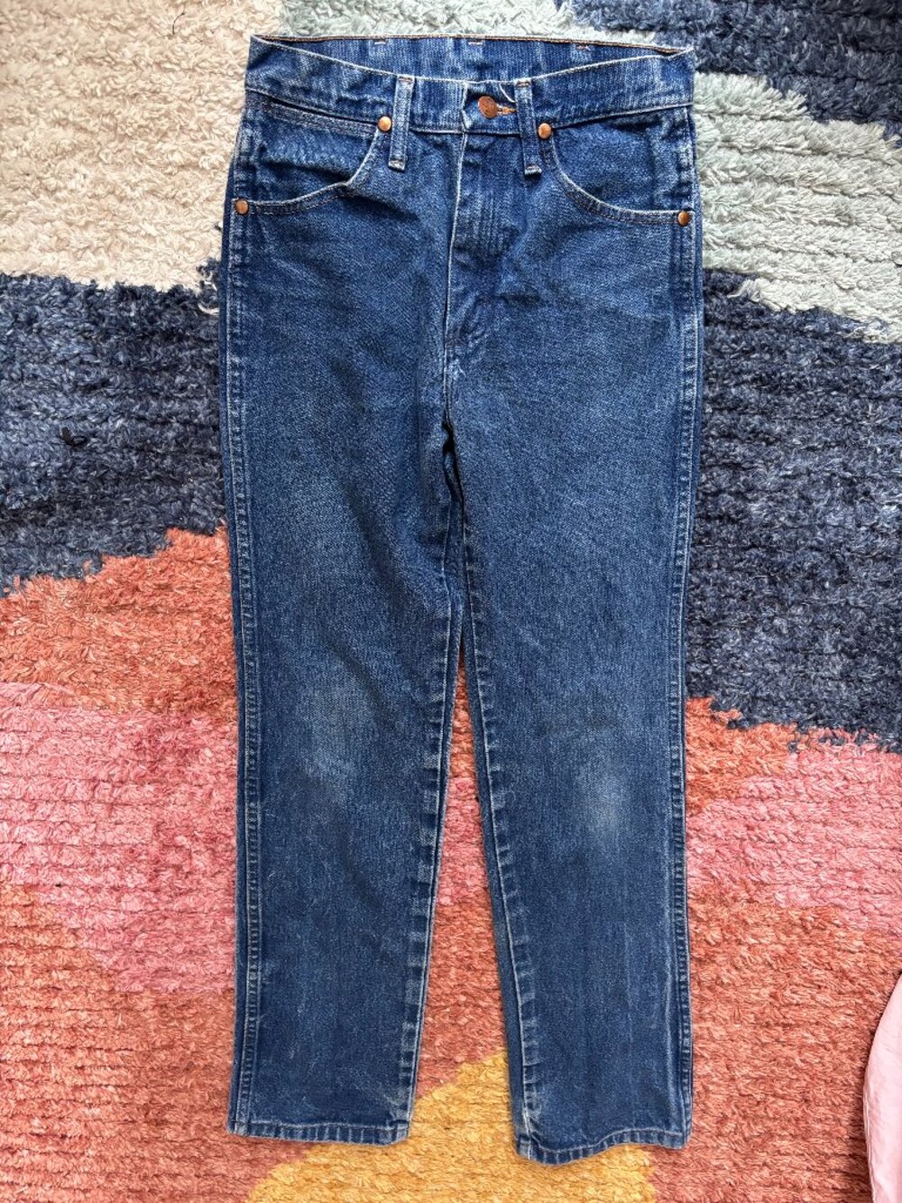 Wranglers High Rise Bootcut Denim Jean Womens